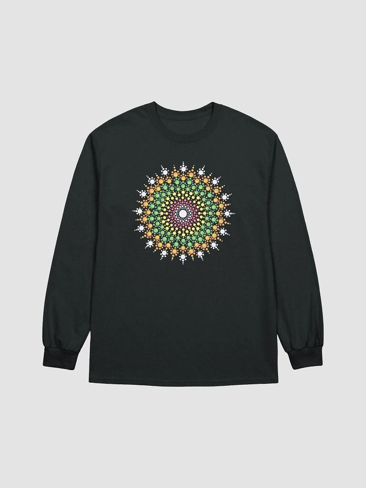 Pastel Dot Mandala Women's Long Sleeve T-Shirt product image (2)