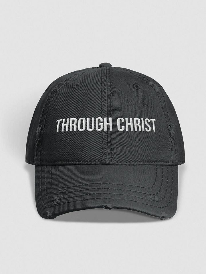 Through Christ Vintage Hat product image (2)
