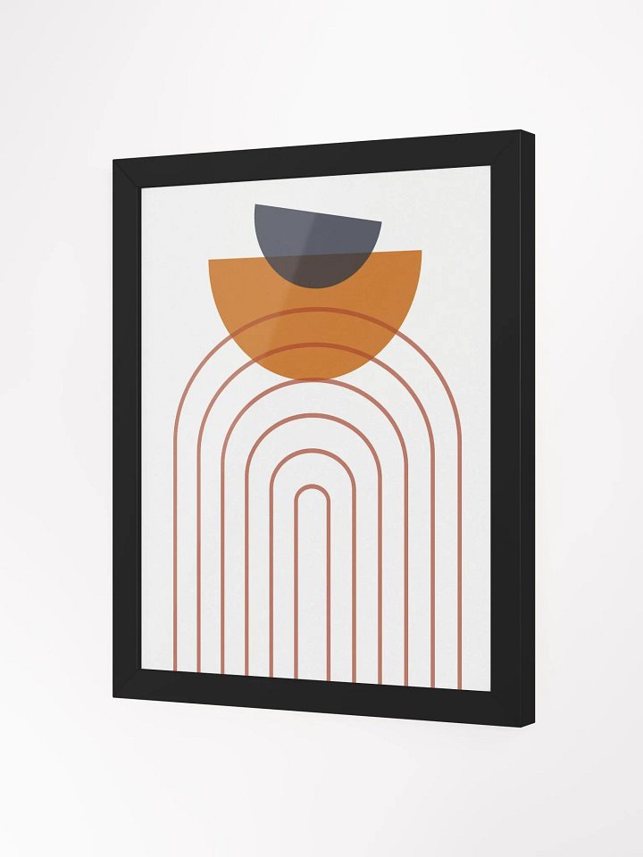 Geometric Harmony Framed Poster product image (30)