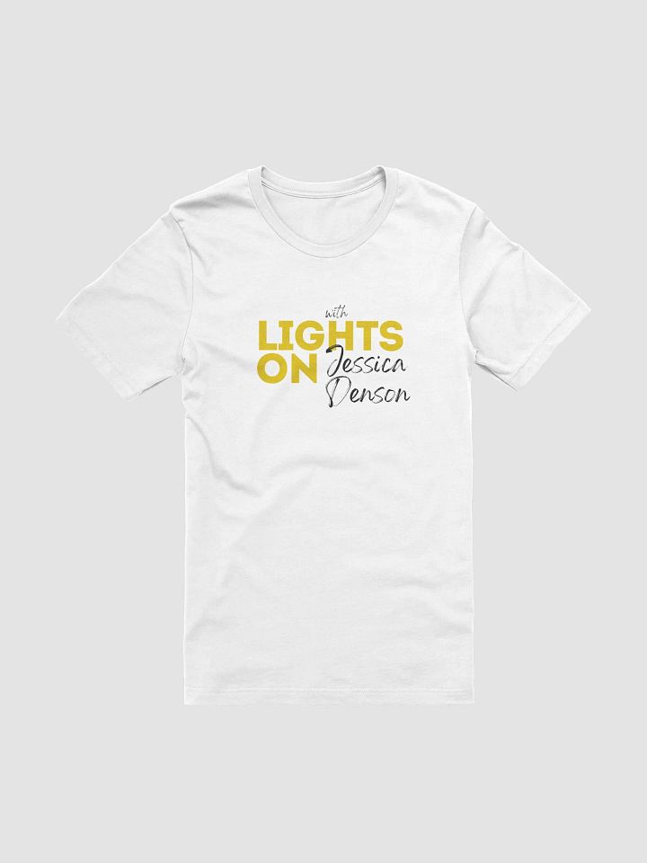 Lights On T-Shirt - White product image (1)