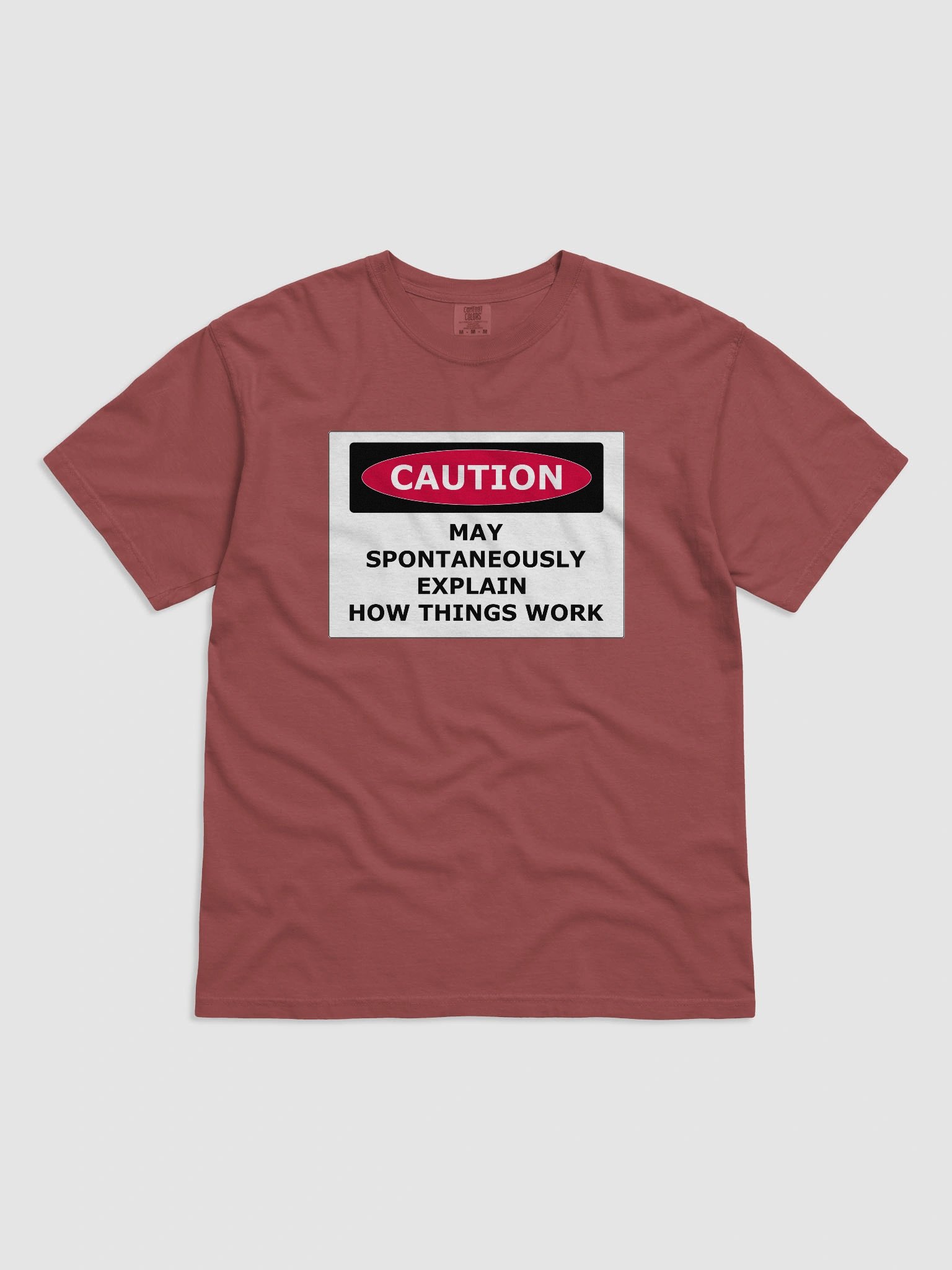 CAUTION spontaneous T-shirt product image (3)