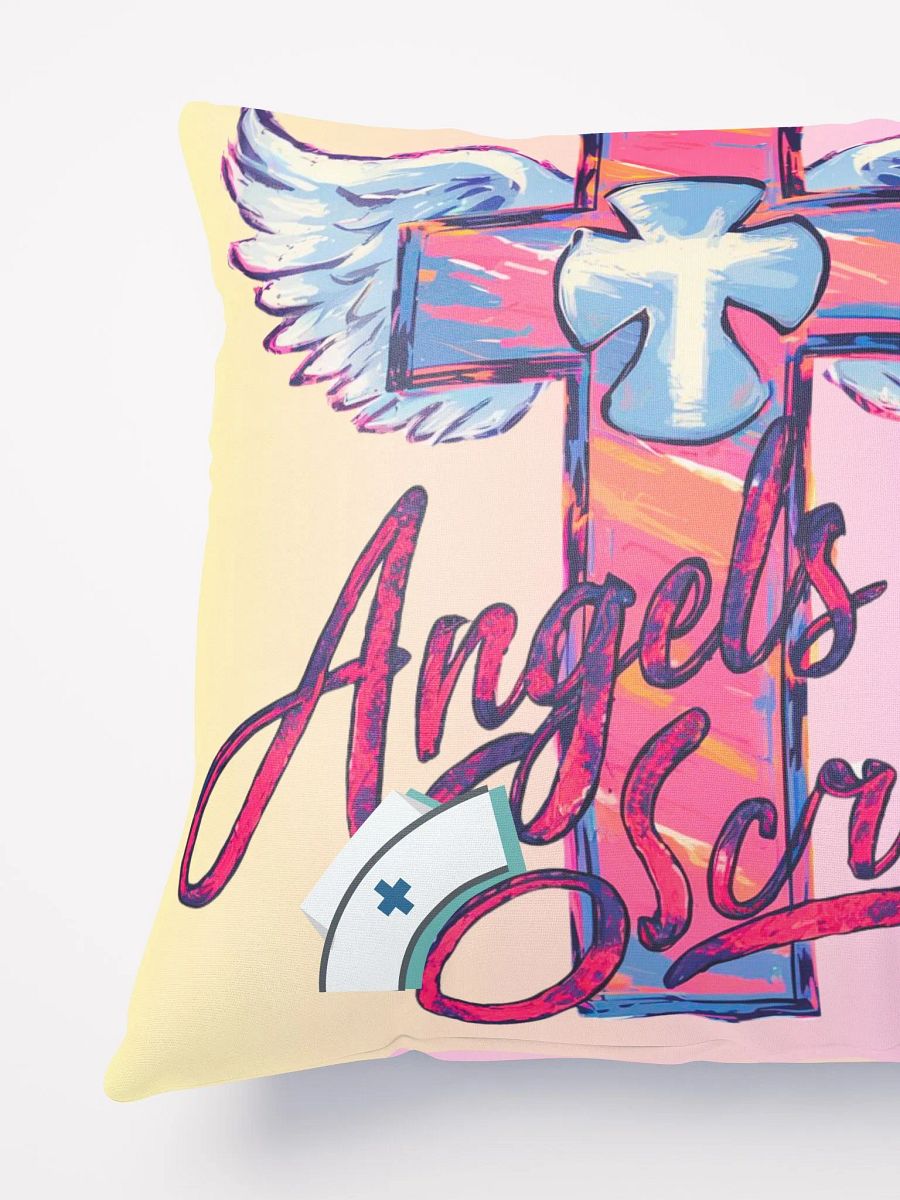Angels In Scrubs Nurse Pillow product image (4)