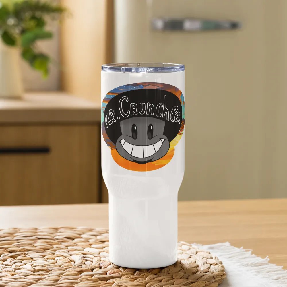 Mr.Crunchee Travel Mug with handle product image (9)