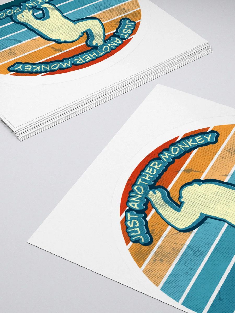 Retro Poo - Sticker product image (10)