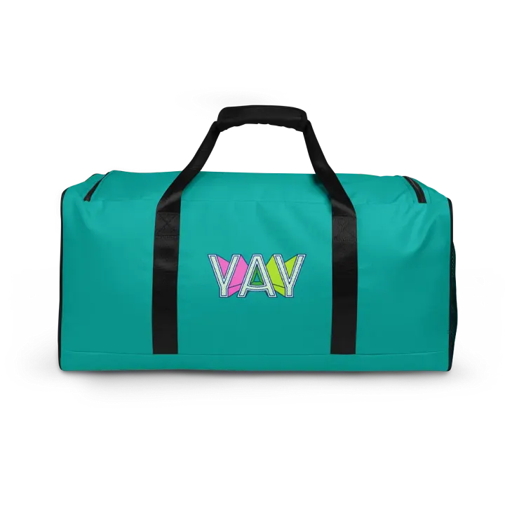 Yay Turquoise Duffle Bag product image (2)