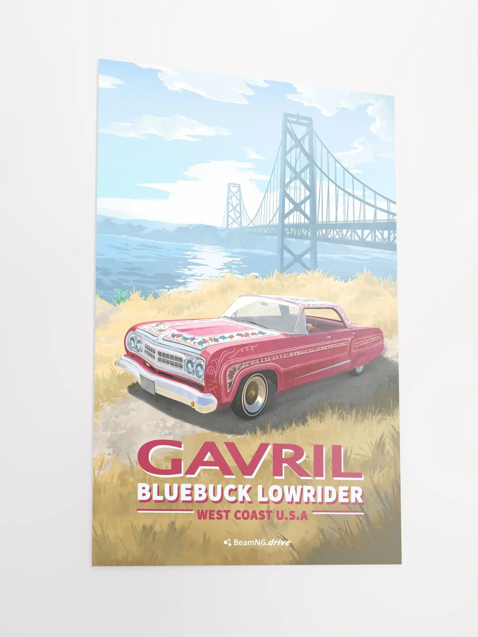 Gavril Bluebuck Stylized Poster product image (2)