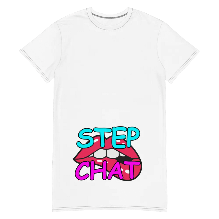 Naughty Stepchat Dress T-Shirt (White) product image (2)