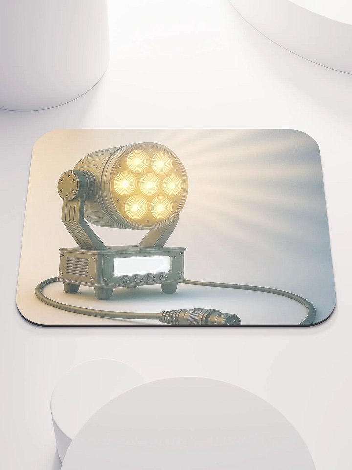 Theatrically Jerry: "Amber Ray's" Moving Head Wash Light Mouse Pad product image (1)