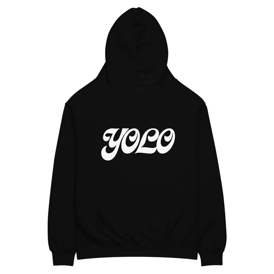 YOLO Stylized Unisex Hoodie product image (5)