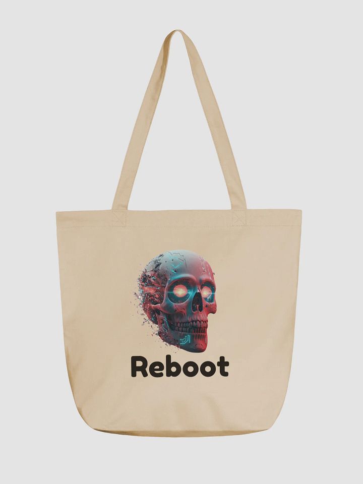 Reboot Cybernetic Skull Tote Bag product image (1)