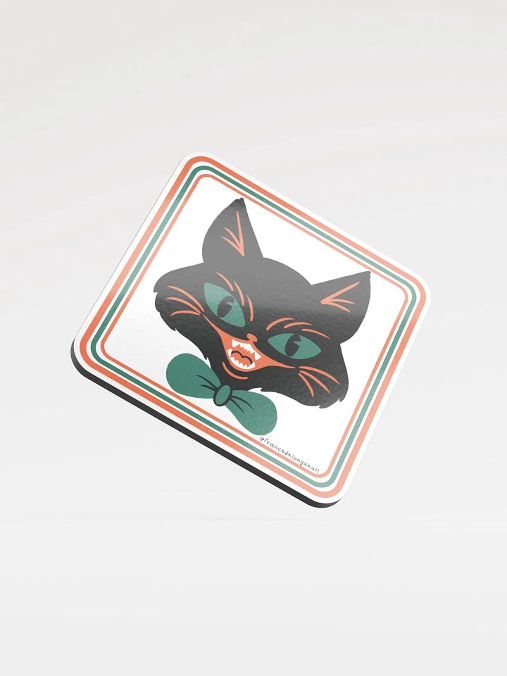 Sous-verre ''Chat d'Halloween'' product image (1)