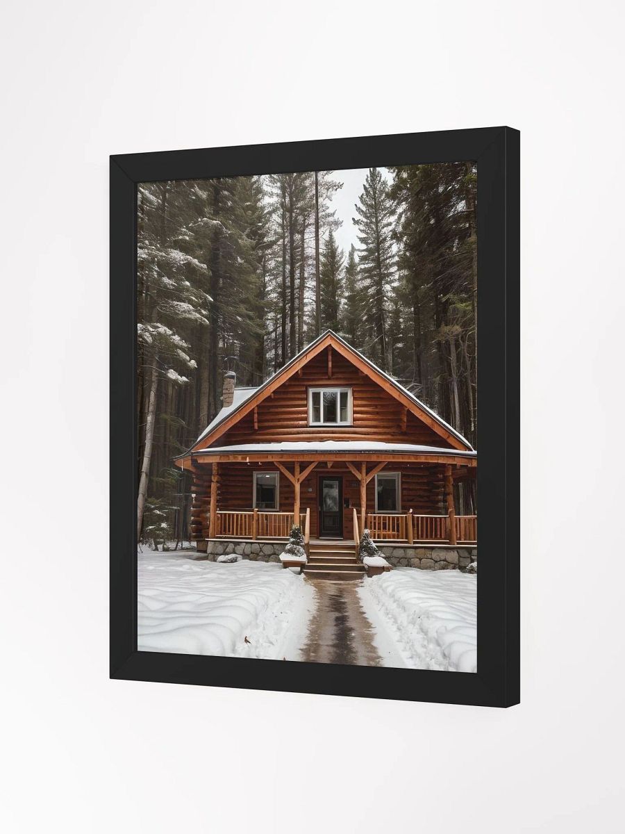 Cabin In Winter Snow product image (20)