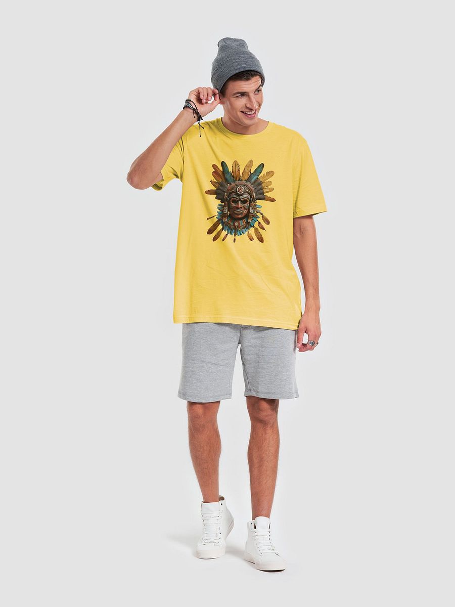 20 Ocelotl Cipactli Aztec Mask T-Shirt product image (72)