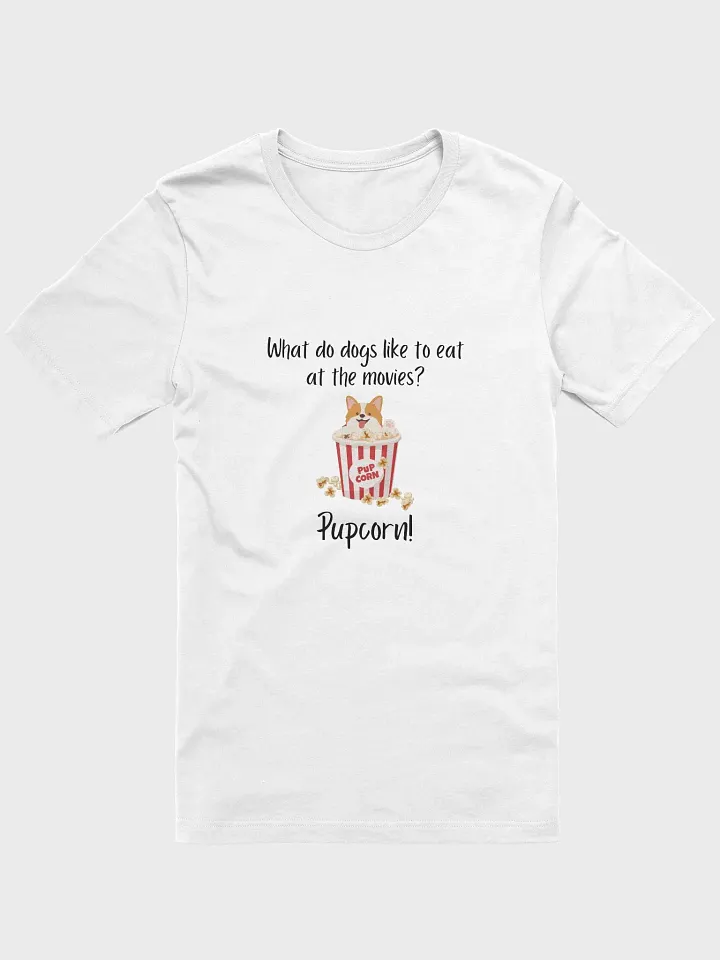 Pupcorn Tee - White product image (1)