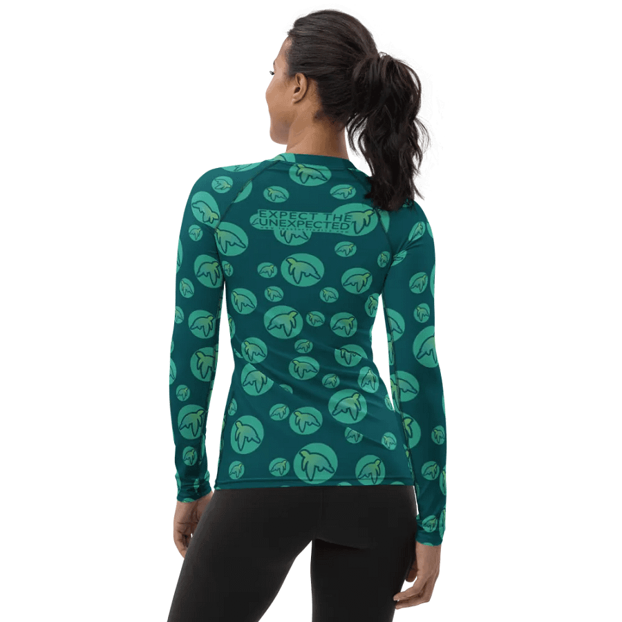 Lazy Turtle Dive - Turtle Bubbles - Women's Rashguard product image (4)