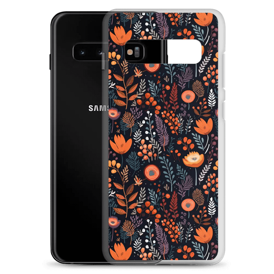 Autumn Bloom Clear Samsung® Case product image (8)