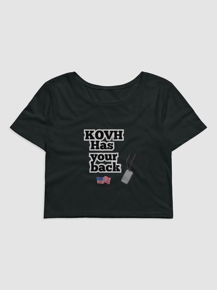 KOVH Has Your Back Patriot Crop Tee product image (1)