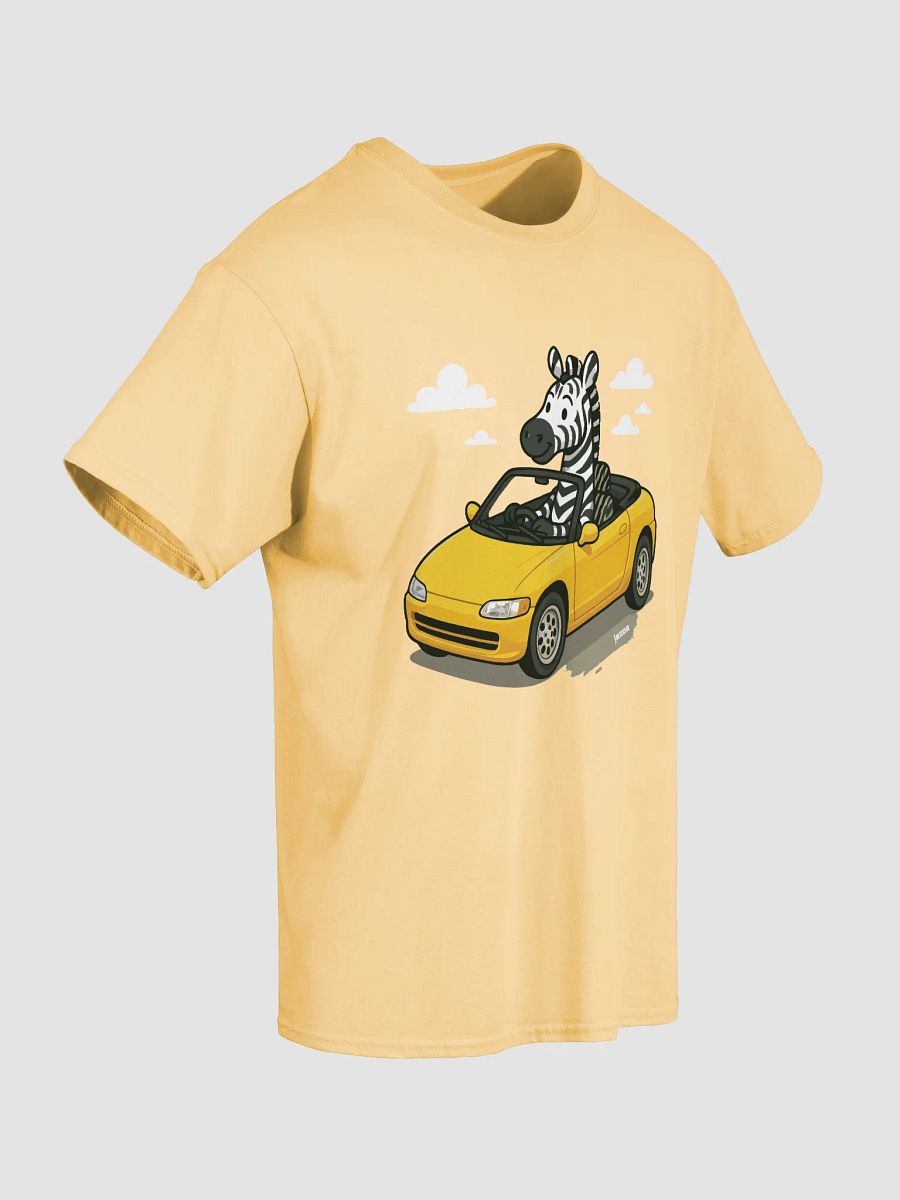 Zebra driving a Beat - Tshirt product image (38)