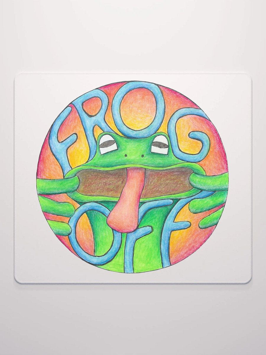 Frog Off Mouse Mat product image (4)
