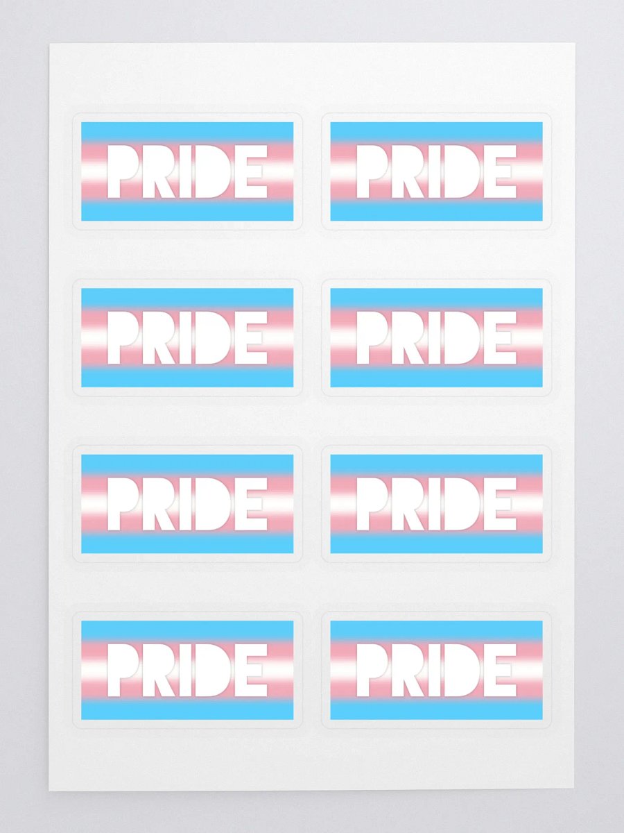 Trans Pride On Display - Stickers product image (3)