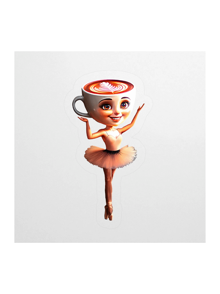 Ballerina Cappuccina Sticker product image (1)