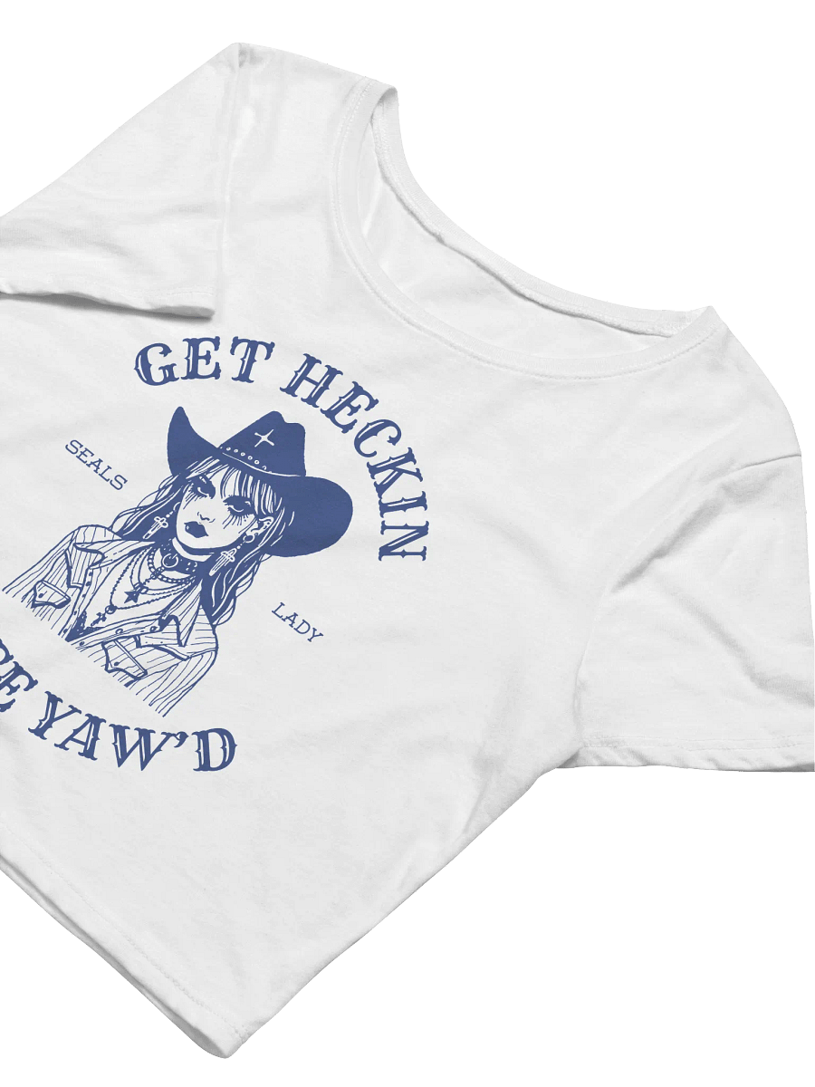 Heeee Yaw Crop Top - Blue product image (5)