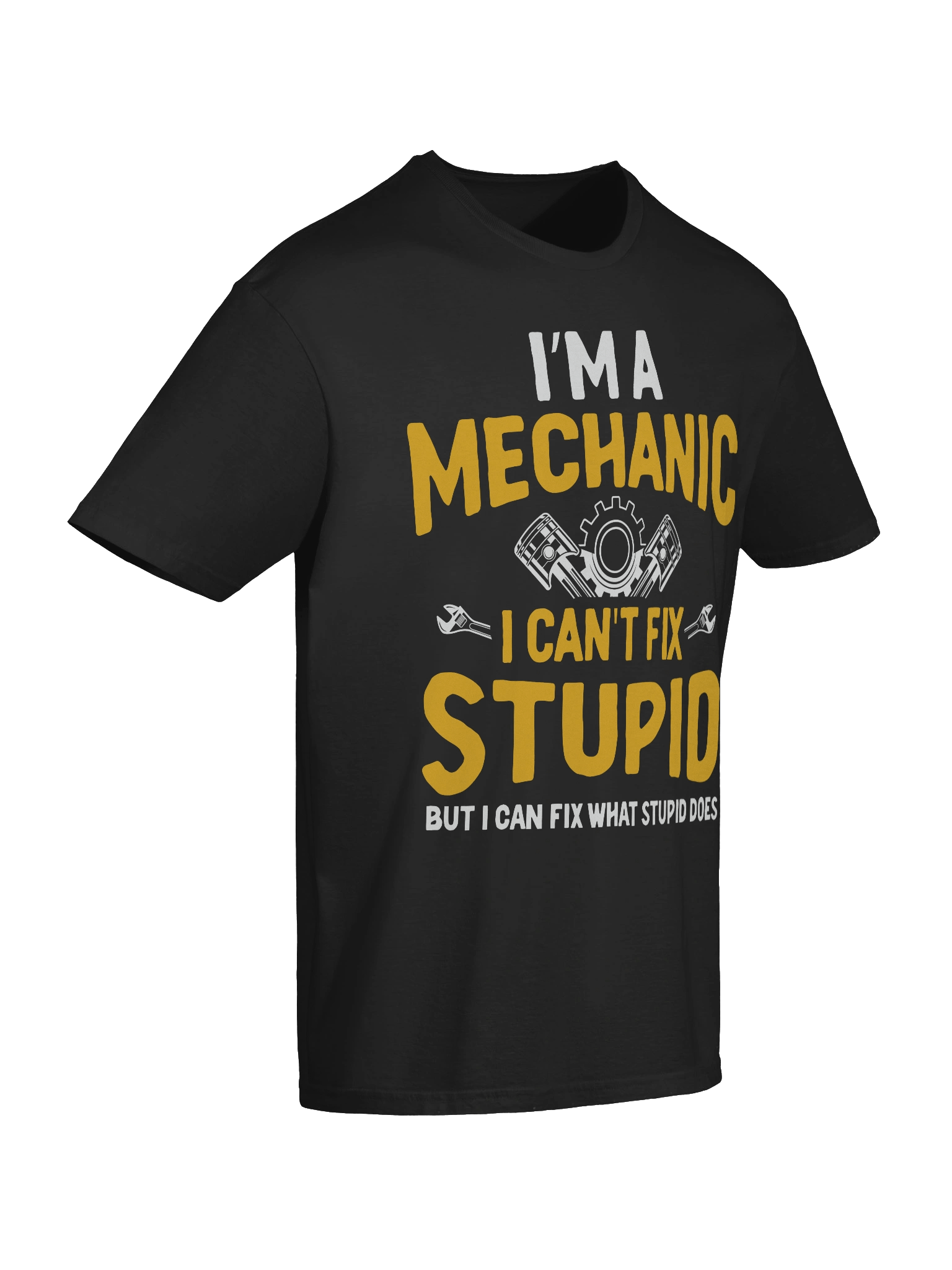 Meme – Mechanic – Can't Fix Stupid – Gildan Softstyle T-Shirt product image (7)