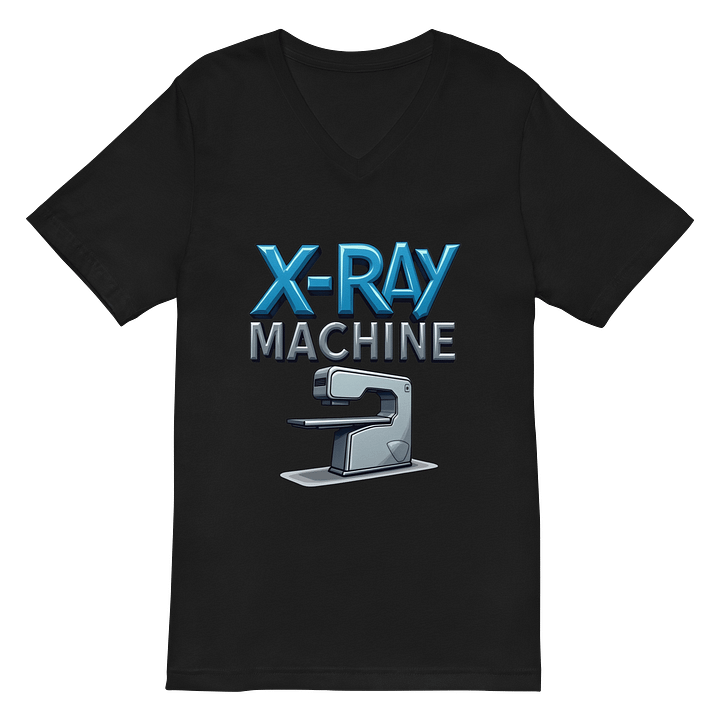 Futuristic X-Ray Machine V-Neck Tee product image (3)