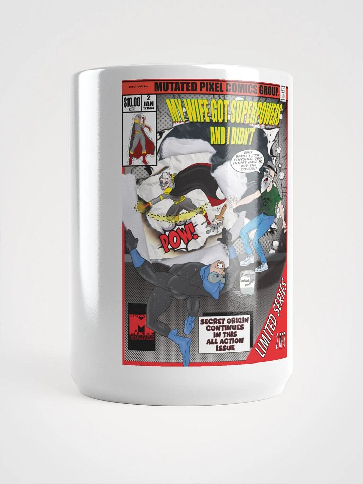 My Wife Got Superpowers And I Didn't Comic Mug product image (1)