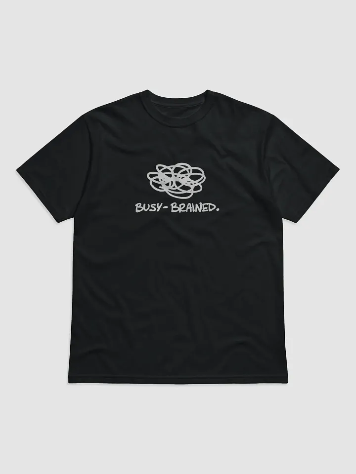 BUSY-BRAINED cotton tee product image (2)