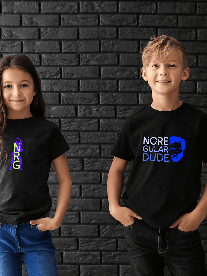 Unique Youth Tee: NO REGULAR DUDE product image (1)