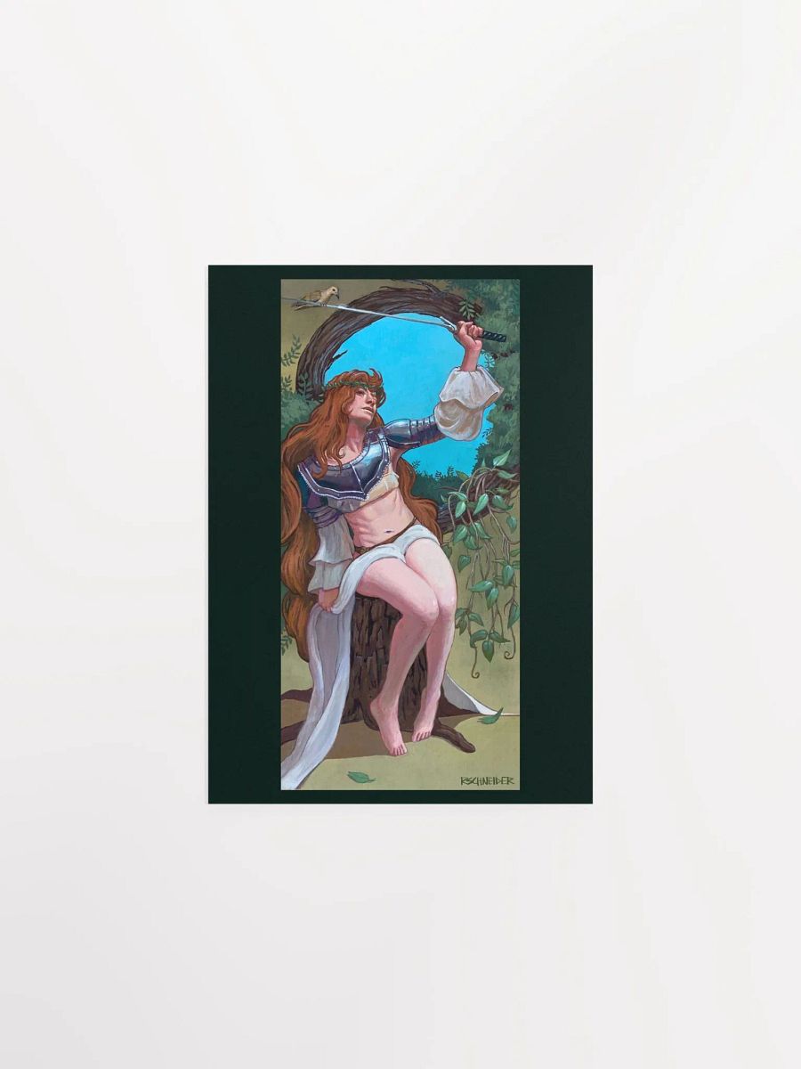 The Knight, Lady Red - Protector of the Fae Realm print product image (1)