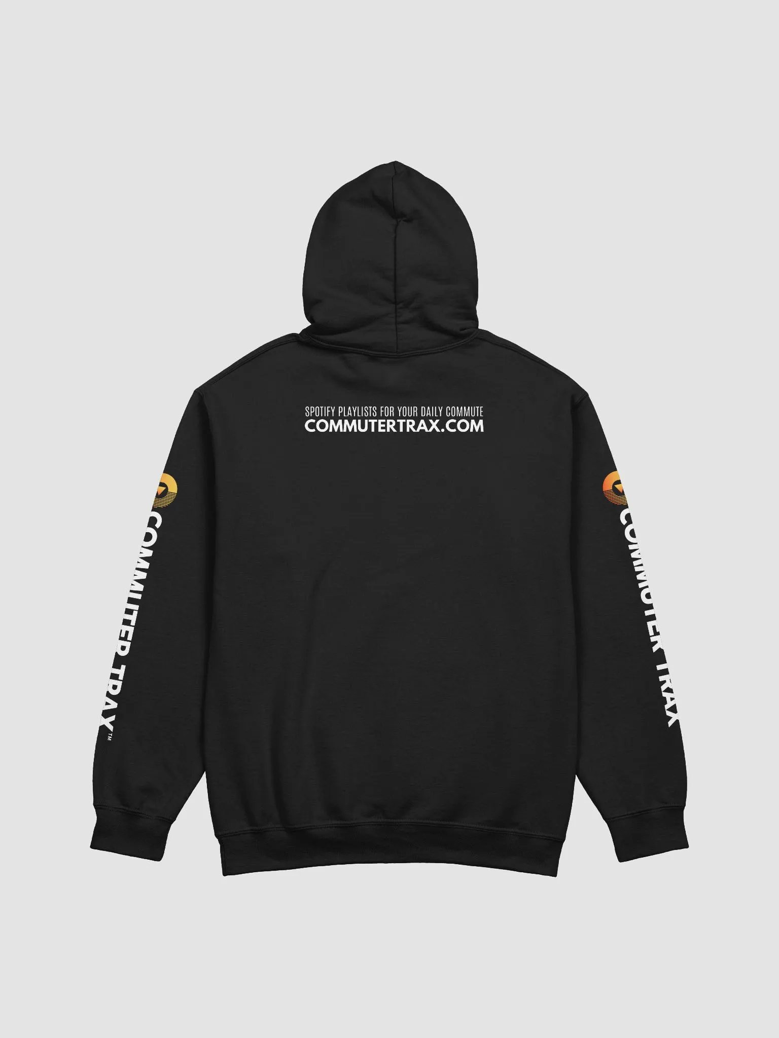 Abstract Square Hoodie with Commuter Trax Logo Sleeves product image (2)