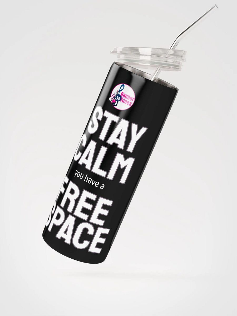 Stay Calm Stainless Steel Tumbler product image (2)