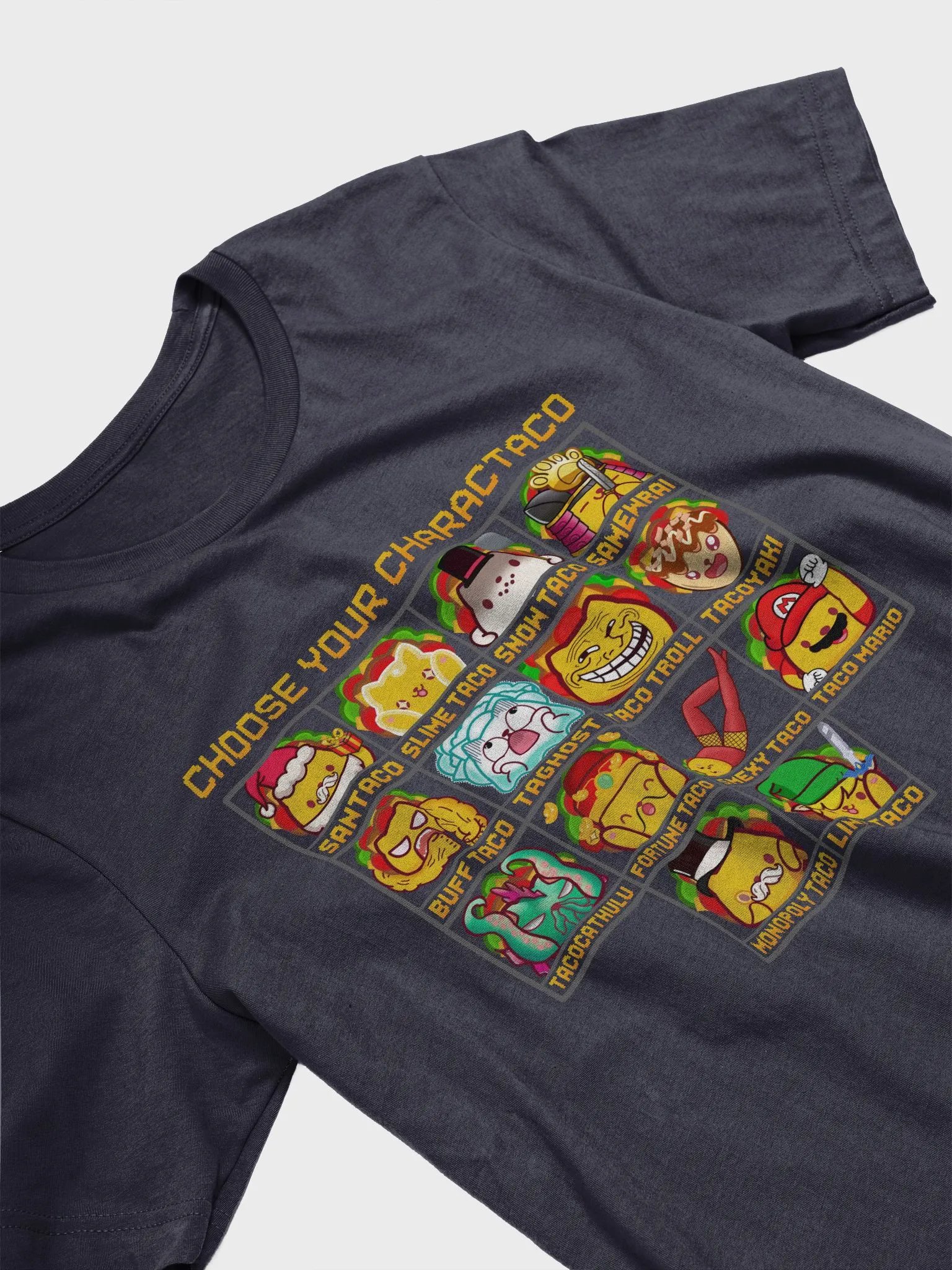 Choose Your Charactaco Retro Arcade Bella+Canvas TShirt product image (2)