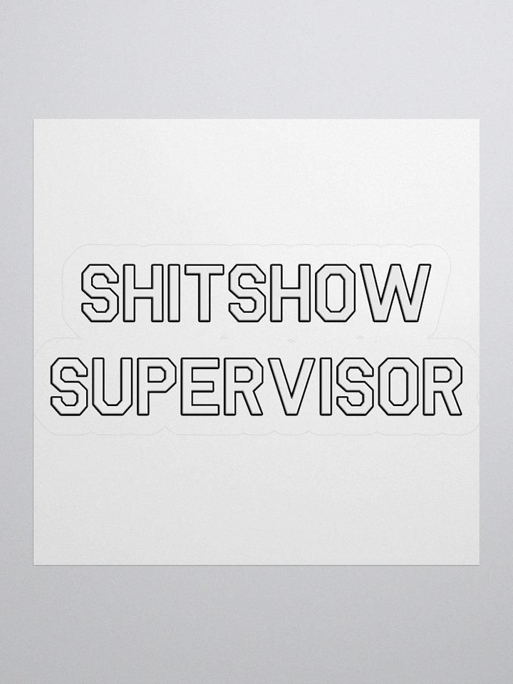 nope snark - shitshow sticker product image (1)