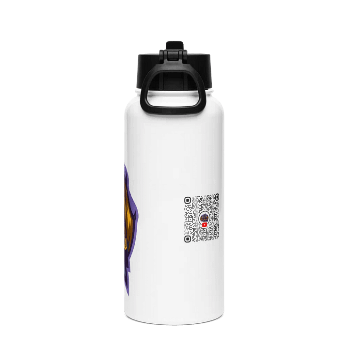 Stainless Steel Water Bottle with a Straw Lid product image (2)