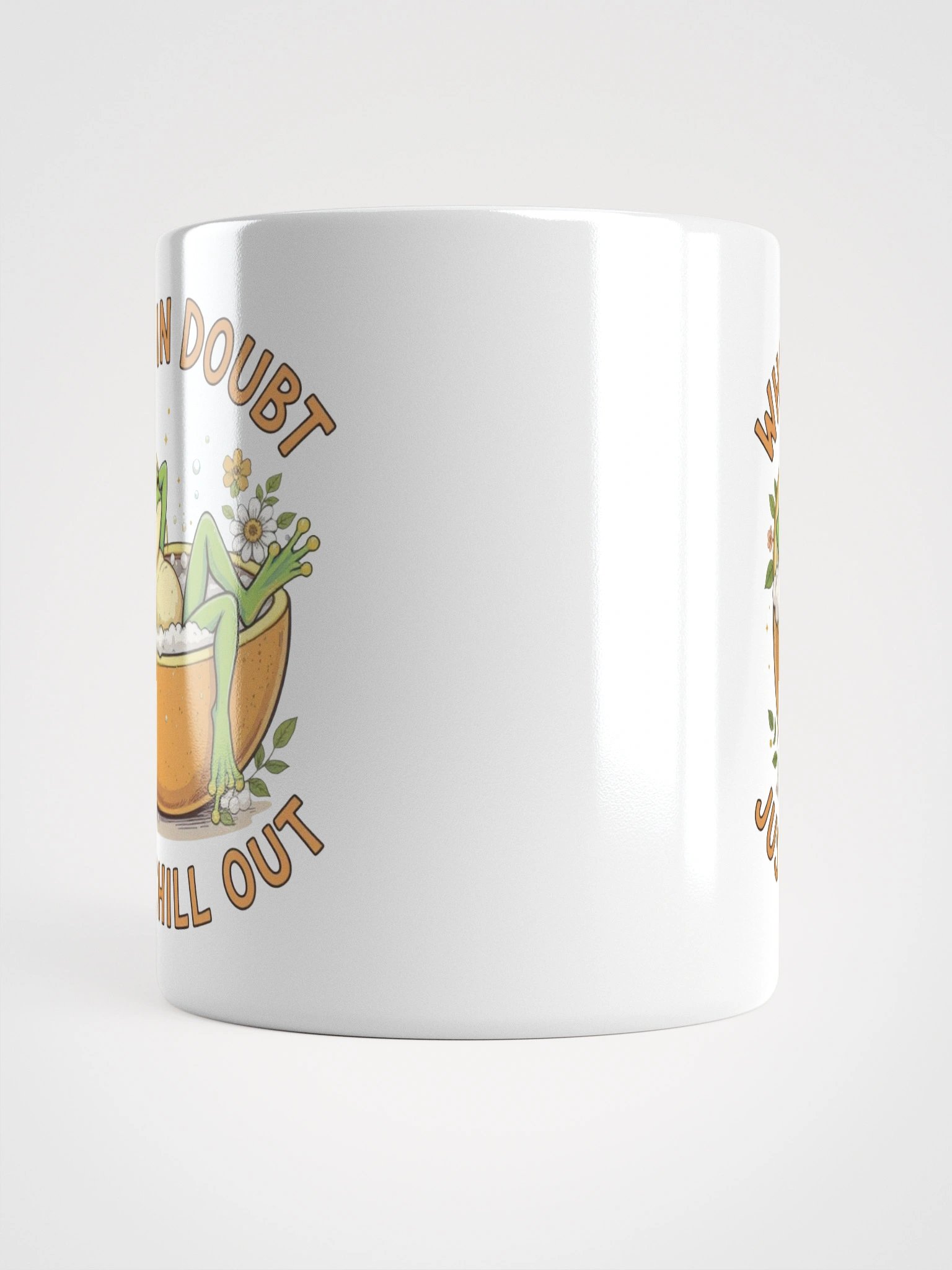 Chill Out Frog Mug product image (3)