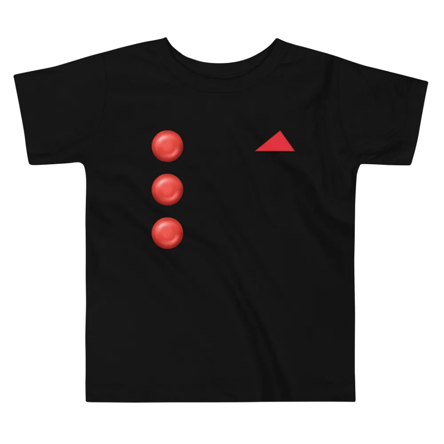 Red Button and Hankie Toddler T-Shirt product image (5)