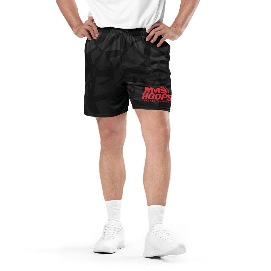 MM HOOPS BLACK X RED SHORTS product image (4)