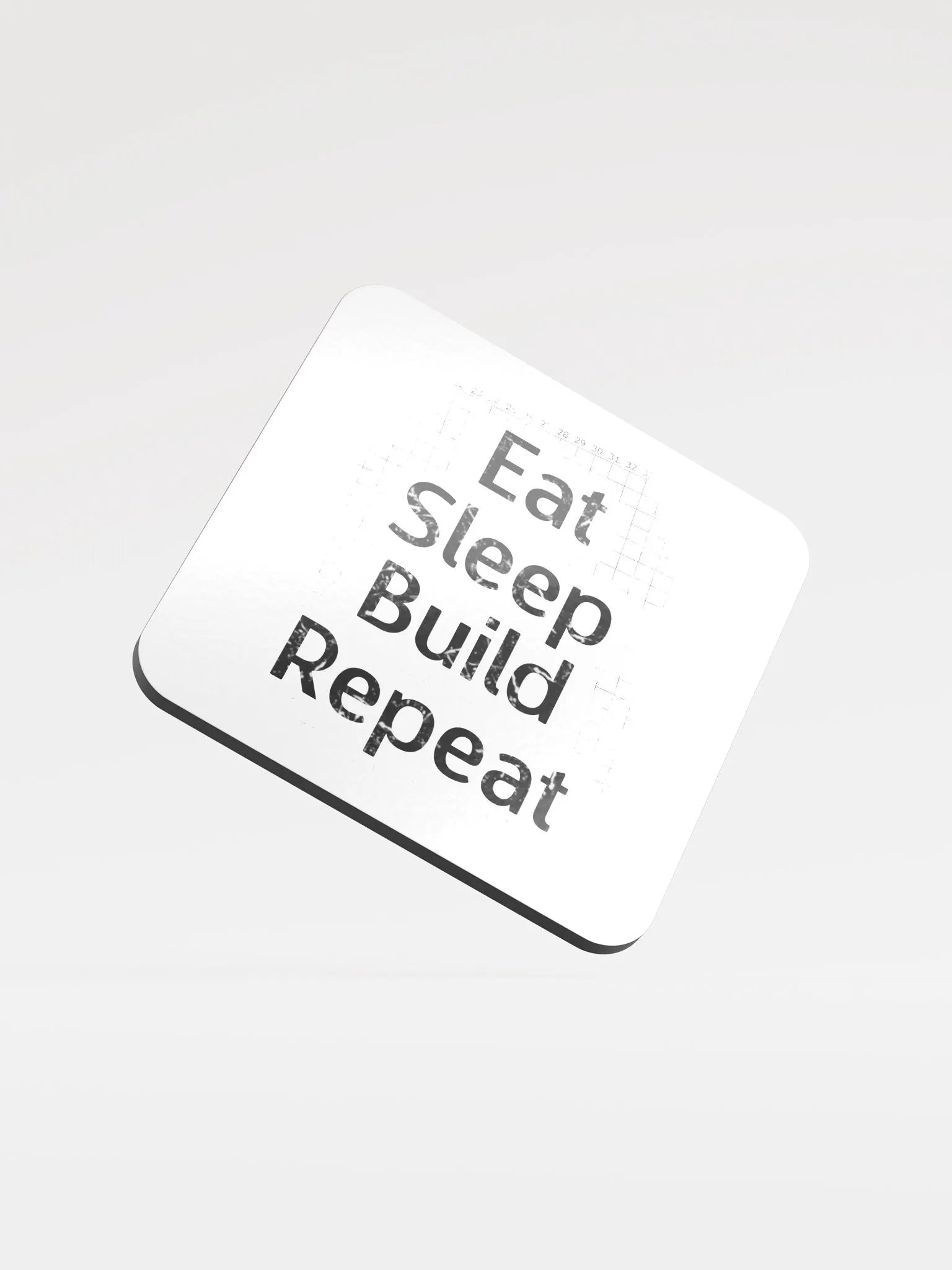 Eat, Sleep, Build, Repeat - Coaster product image (1)