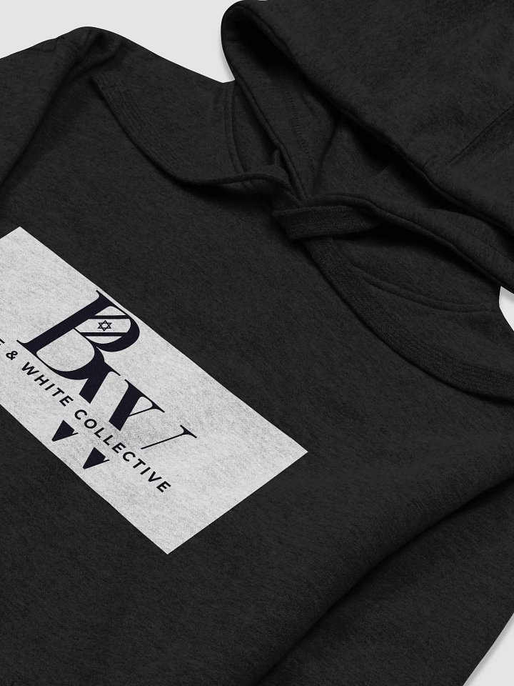 Blue & White Collective Star Logo Hoodie product image (1)