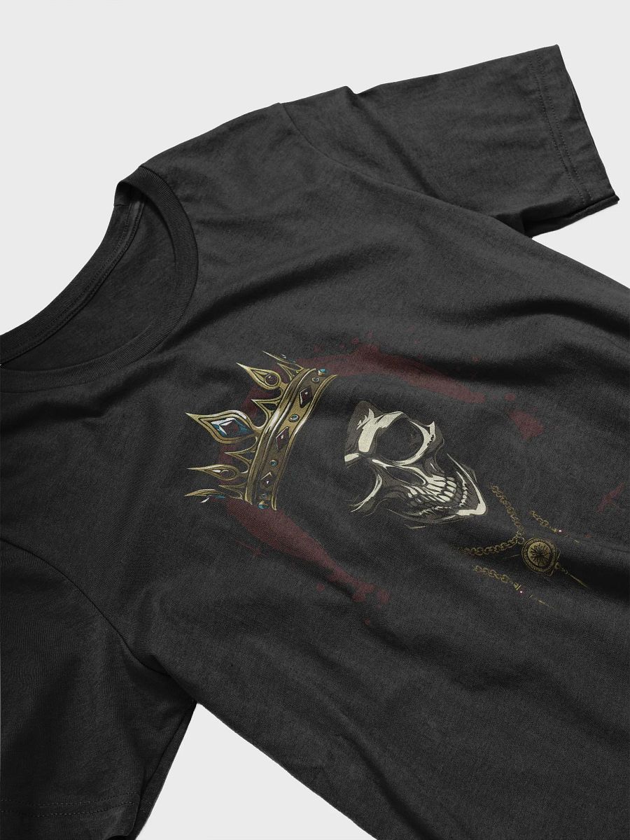 King of the Dead: Gothic Skull Crown Graphic T-Shirt product image (3)