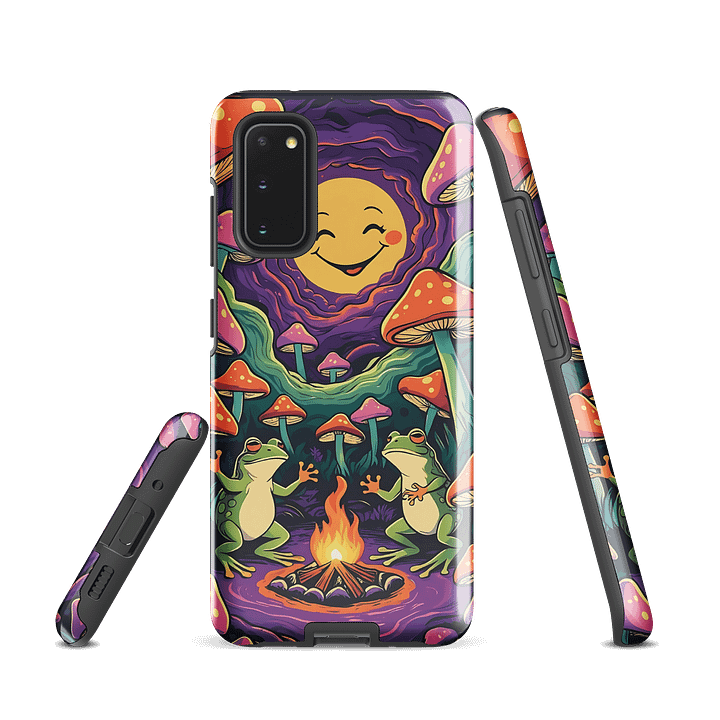 frogs on shrooms Samsung® Tough Case product image (1)