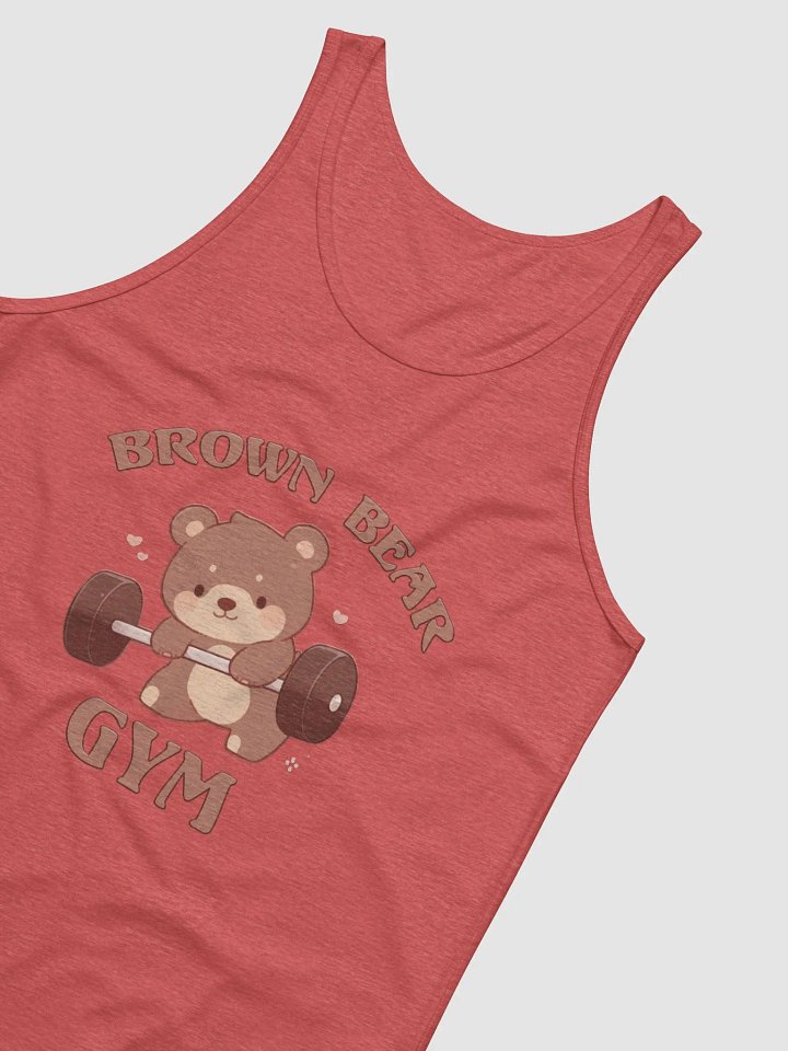 Brown Bear Gym (Cute) - Tank Top product image (1)