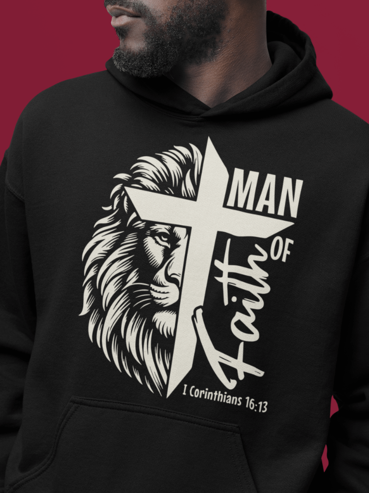Man of Faith Classic Hoodie product image (1)