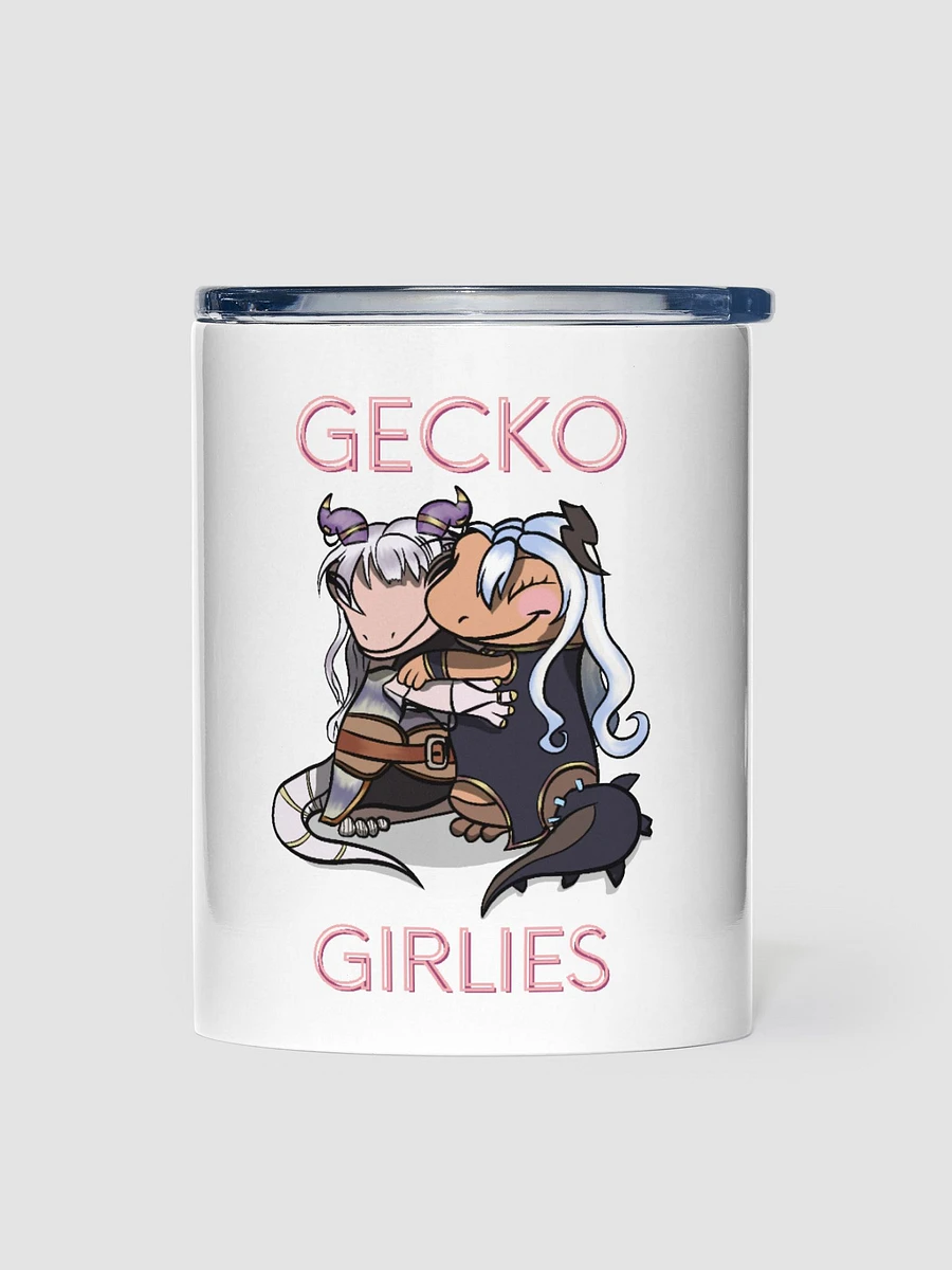 Gecko Girlies 10oz Steel Tumbler product image (1)