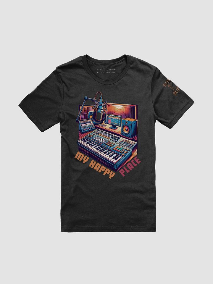 "My Happy Place" T-Shirt (Dark Colors) product image (1)