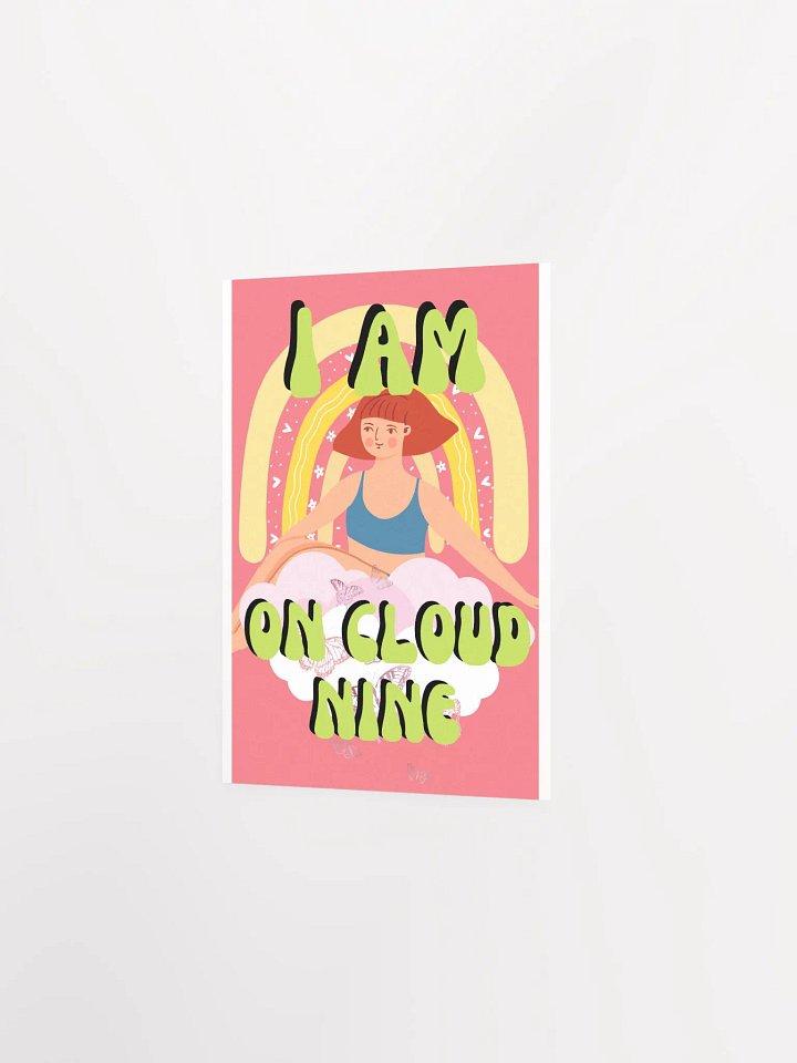 I am on Cloud Nine - Affirmation Poster product image (5)