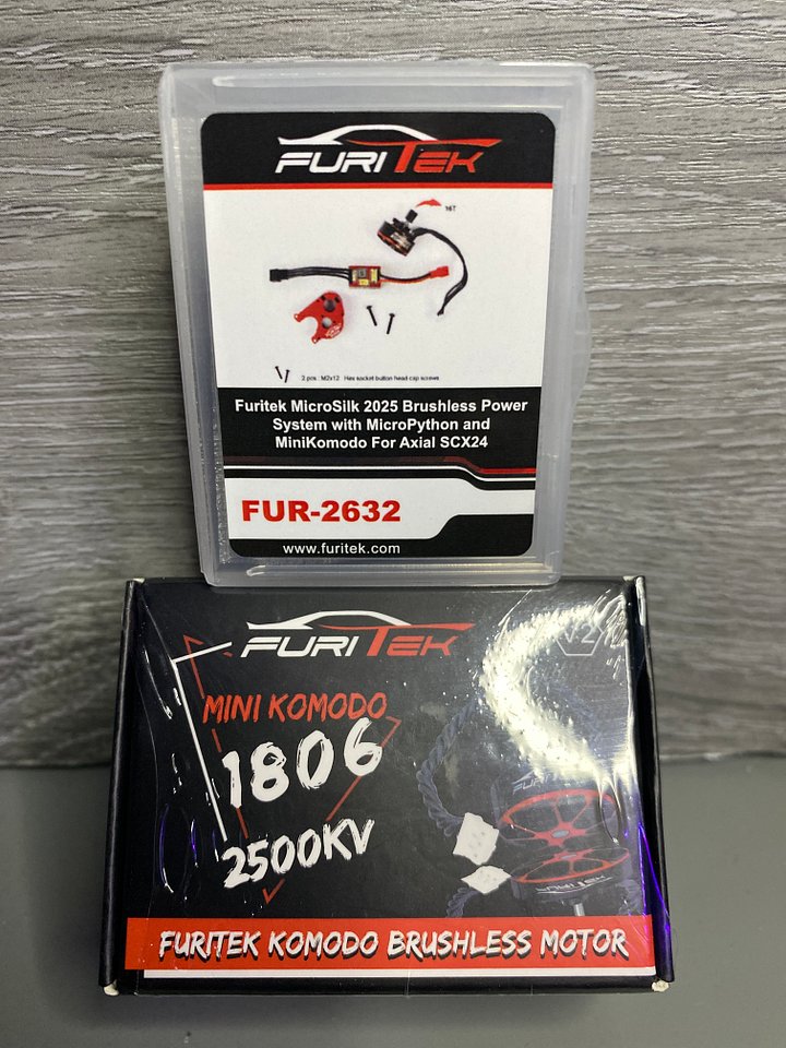 FURITEK MINI KOMODO 1806-2500KV BRUSHLESS MOTOR AND MOUNT product image (1)